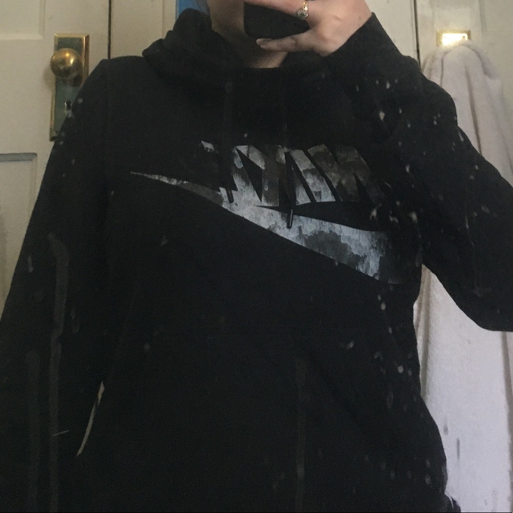 Black and Camo Nike Sweatshirt